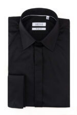 ČRNA SVEČANA SRAJCA SENS SLIM FIT - slika 4