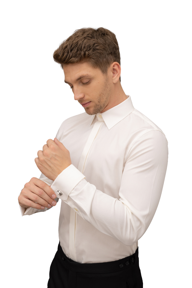 Sens_okt23_1610.jpg SMETANA SVEČANA SRAJCA OLYMP SLIM FIT - slika 1